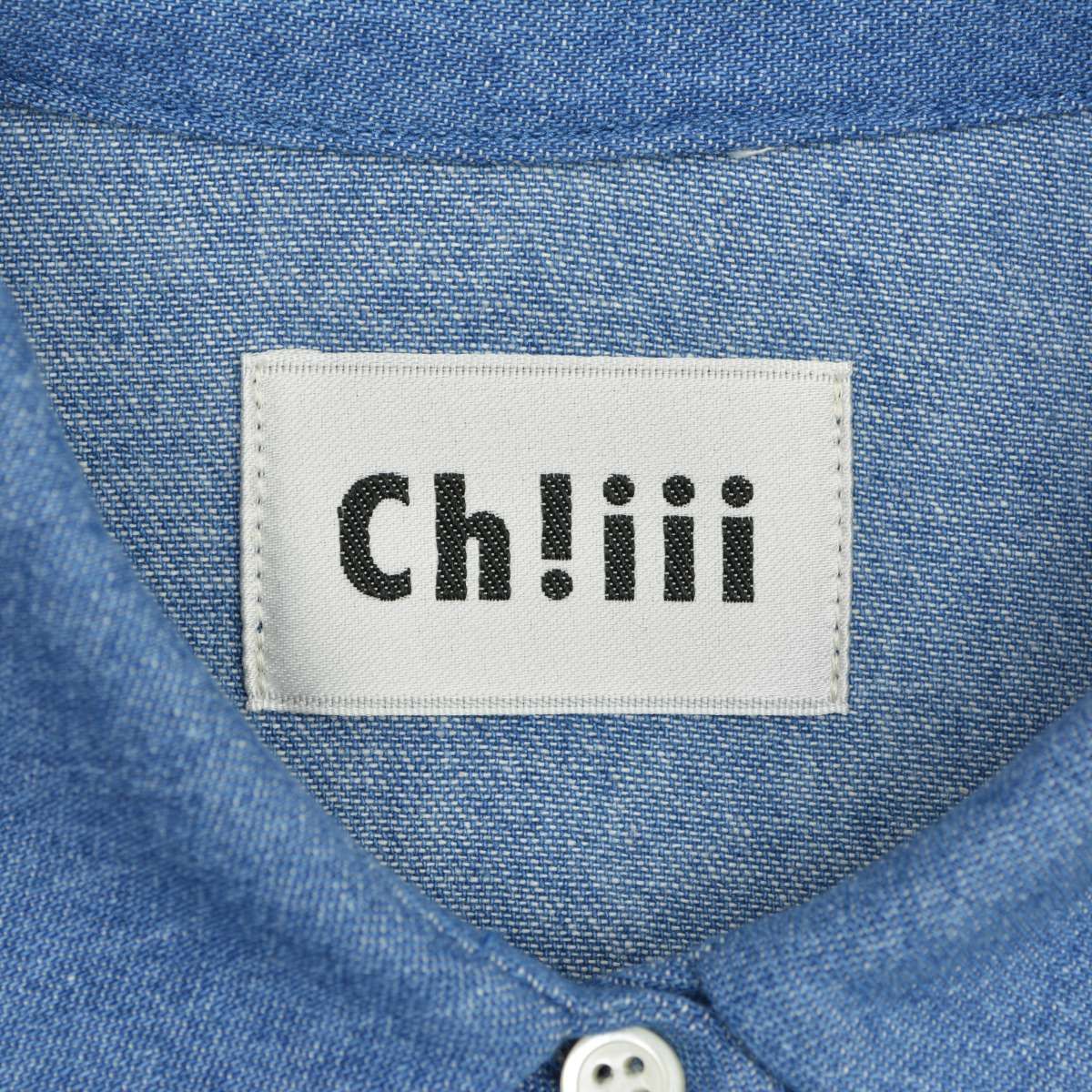 【chiiiibag】Dolman Sleeve Dungaree Shirts デニム長袖シャツ chiiiibag】Dolman Sleeve Dungaree Shirts デニム長袖シャツ