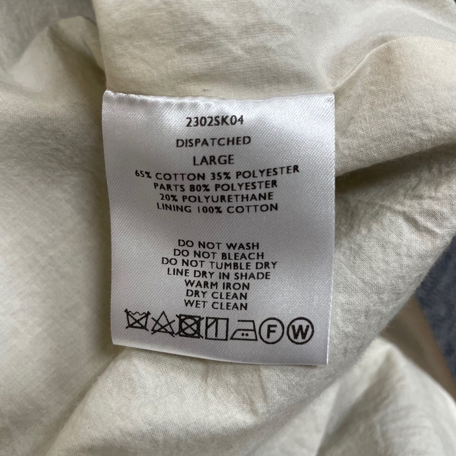 定価99000円 新品 SHINYAKOZUKA 23AW ディスパッチライダース 定価99000円 新品 SHINYAKOZUKA 23AW ディスパッチライダース