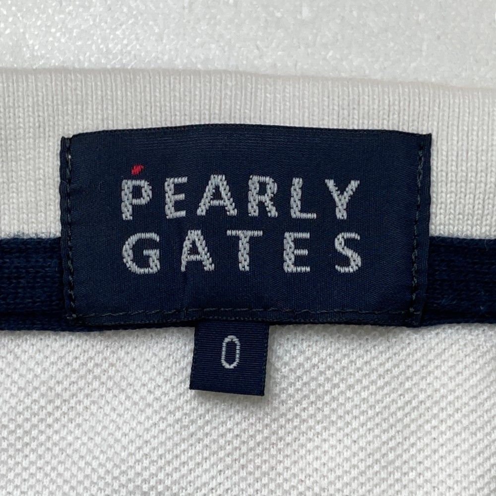 サイズ：0 PEARLY GATES パーリーゲイツ 半袖ポロシャツ ニコちゃん