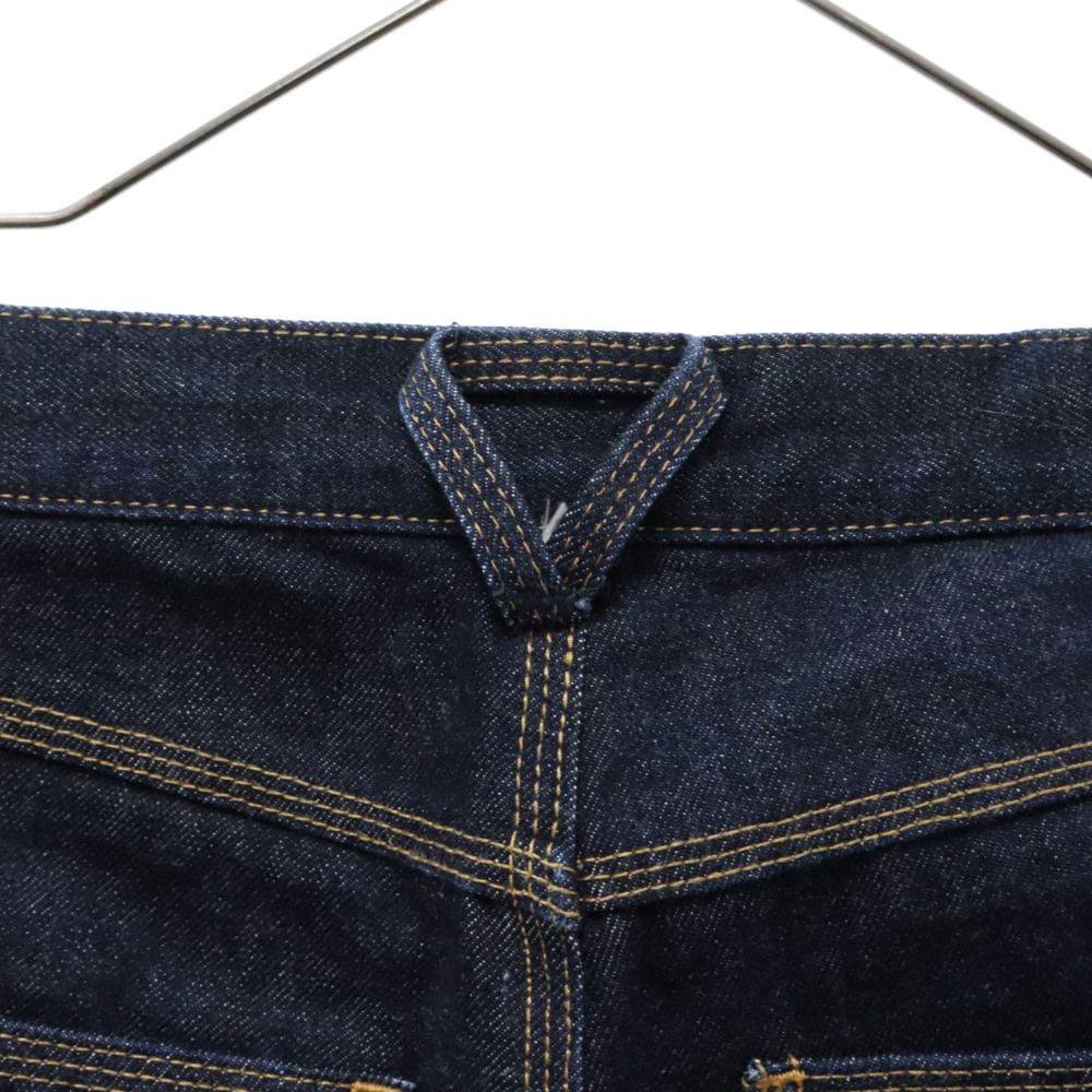 美品 23SS ボッテガヴェネタ ロールアップ センタープレス デニムパンツ36 BOTTEGA VENETA (ボッテガヴェネタ) センタープレスストレート