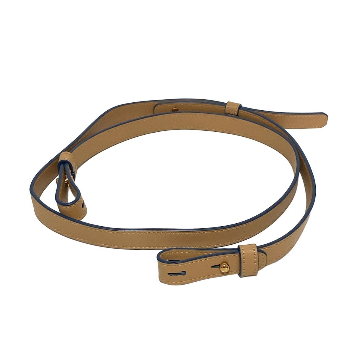 AGNONA(アニオナ) ショルダーバッグ - ブラウン×ライトブルー 2way/斜  