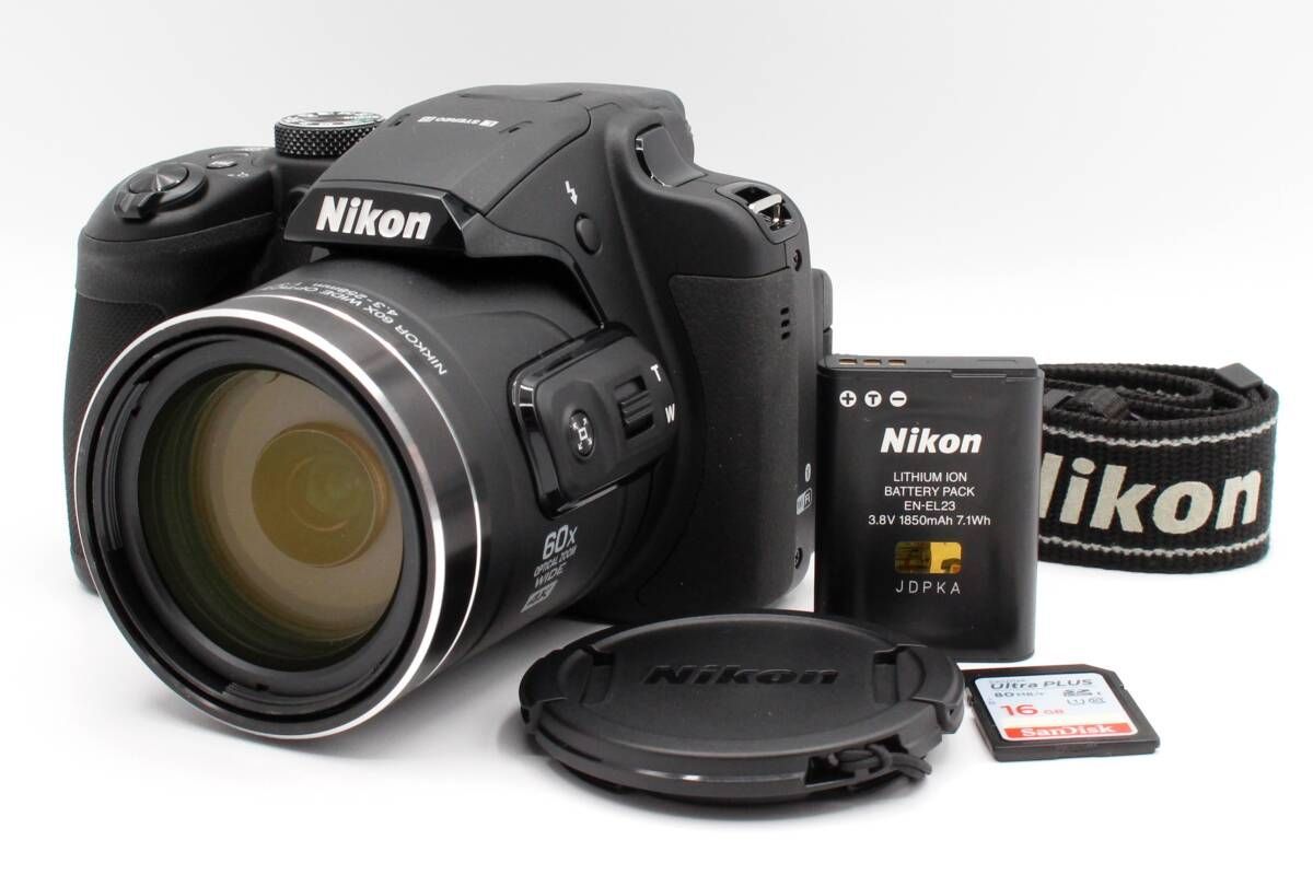 上 ニコン Nikon クールピクス COOLPIX B700 ブラック コンパクトデジタルカメラ バッテリー ♯363