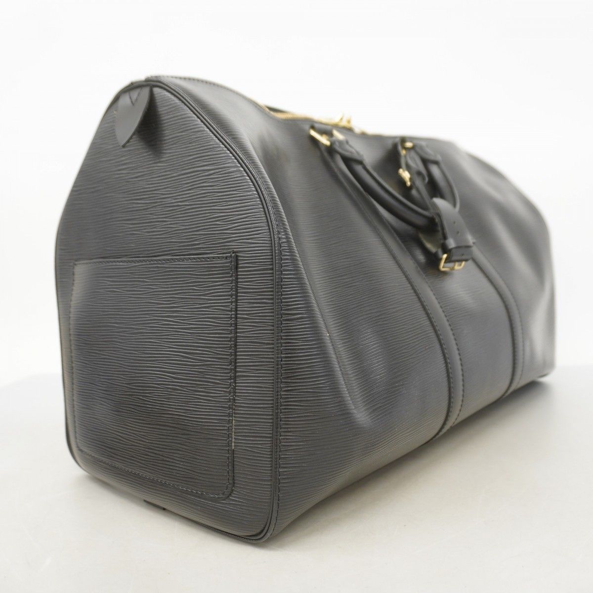 5ib2272 ルイヴィトン ボストンバッグ エピ キーポル50 M42962 ノワール メンズ レディース ユニセックス