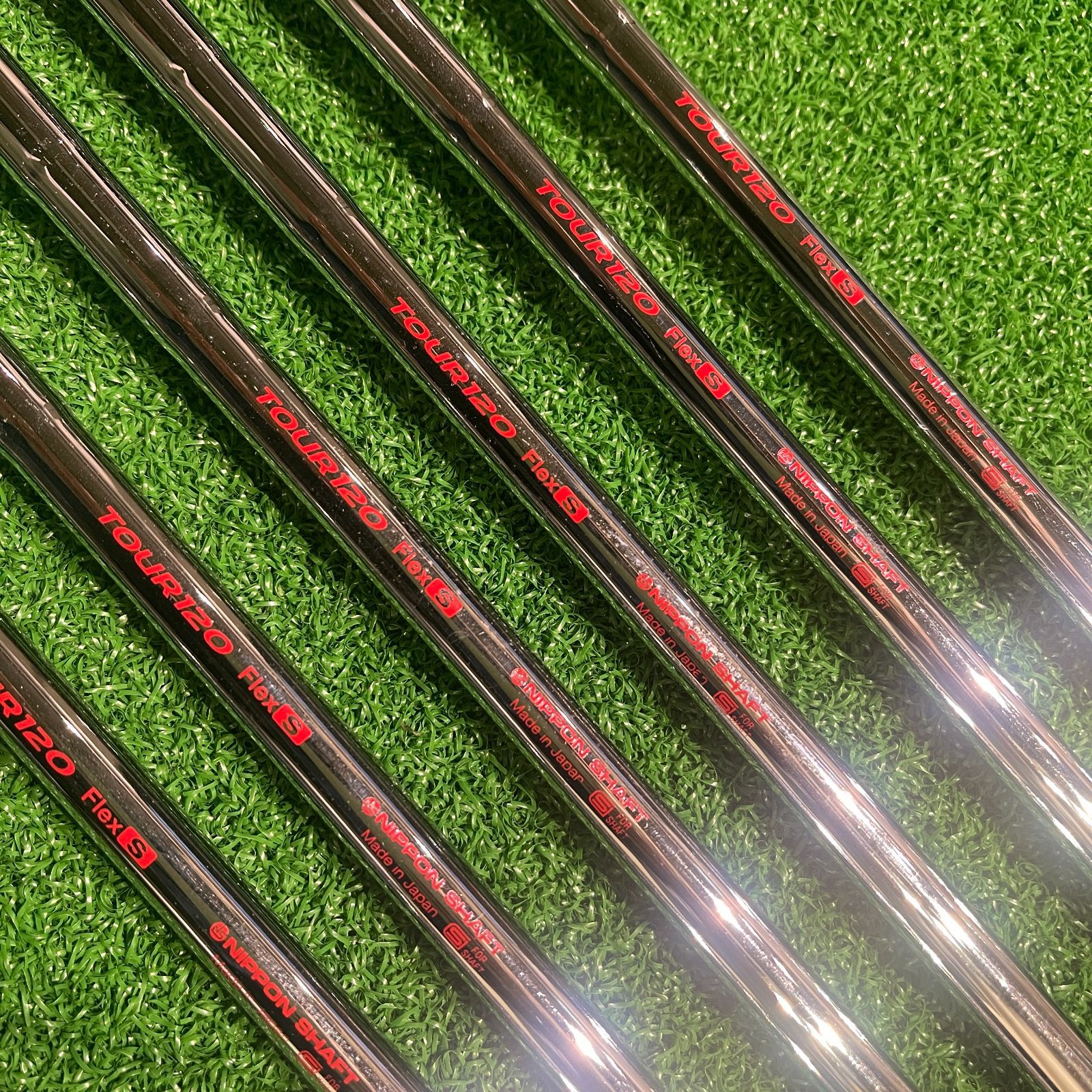 日本シャフト　モーダス TOUR120 Flex:S シャフトのみ 6本セット 日本シャフト N.S.PRO MODUS3 TOUR 120 FlexS】シャフト6本