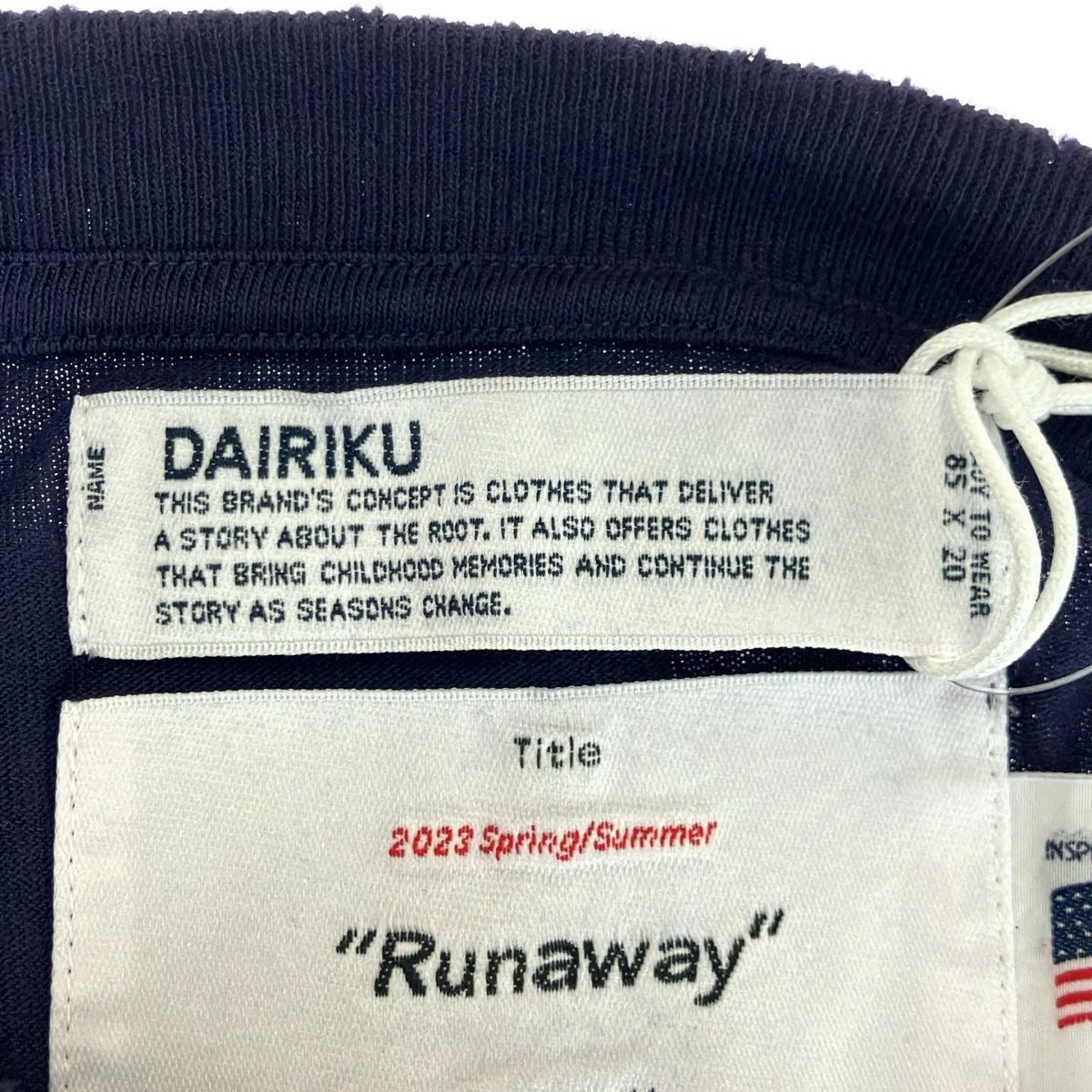 DAIRIKU ダイリク 23SS NEW CINEMA Tee ロングスリーブTシャツ 23SS C
