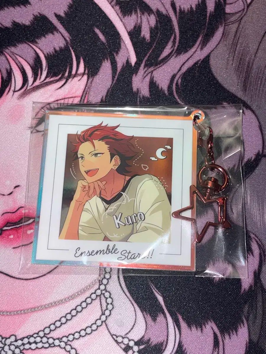 新品★あんスタ★紅月【鬼龍紅郎】アニカフェ★アクリルスタンドキーホルダー あんさんぶるスターズ！！ 『クロスロード』 アクリル