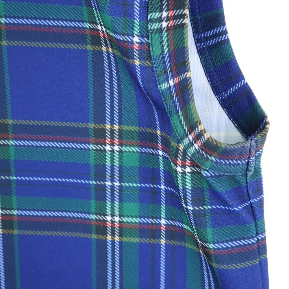 ノースリーブカットソー ブルー