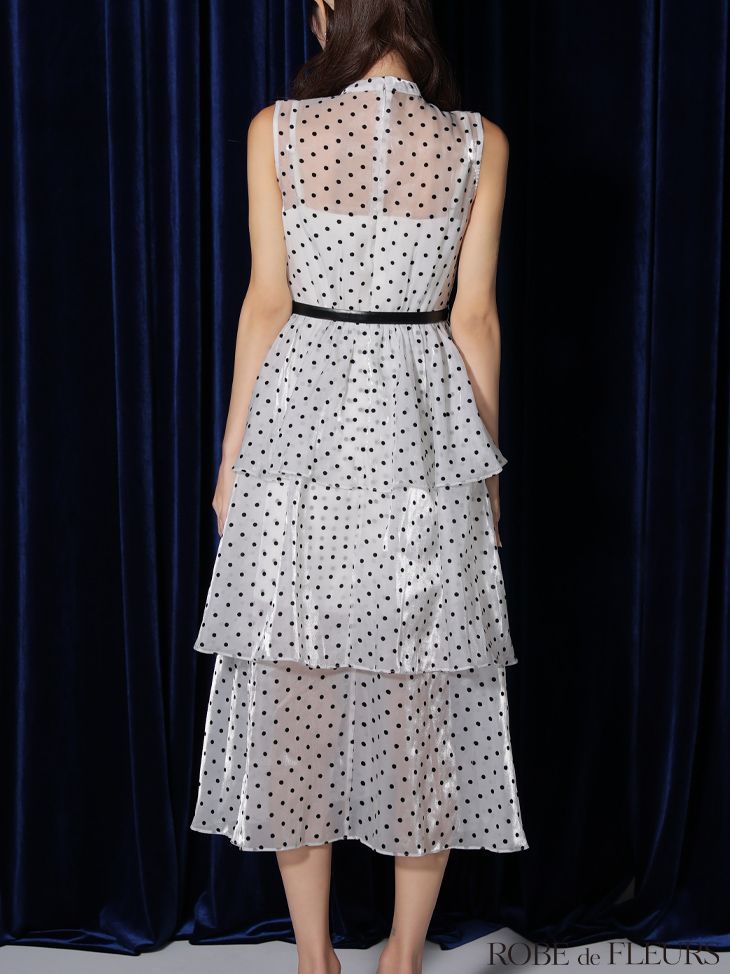 robe de fleurs ドレス　M グレー　アンディ robe de fleurs ドレス M グレー アンディ - メルカリ
