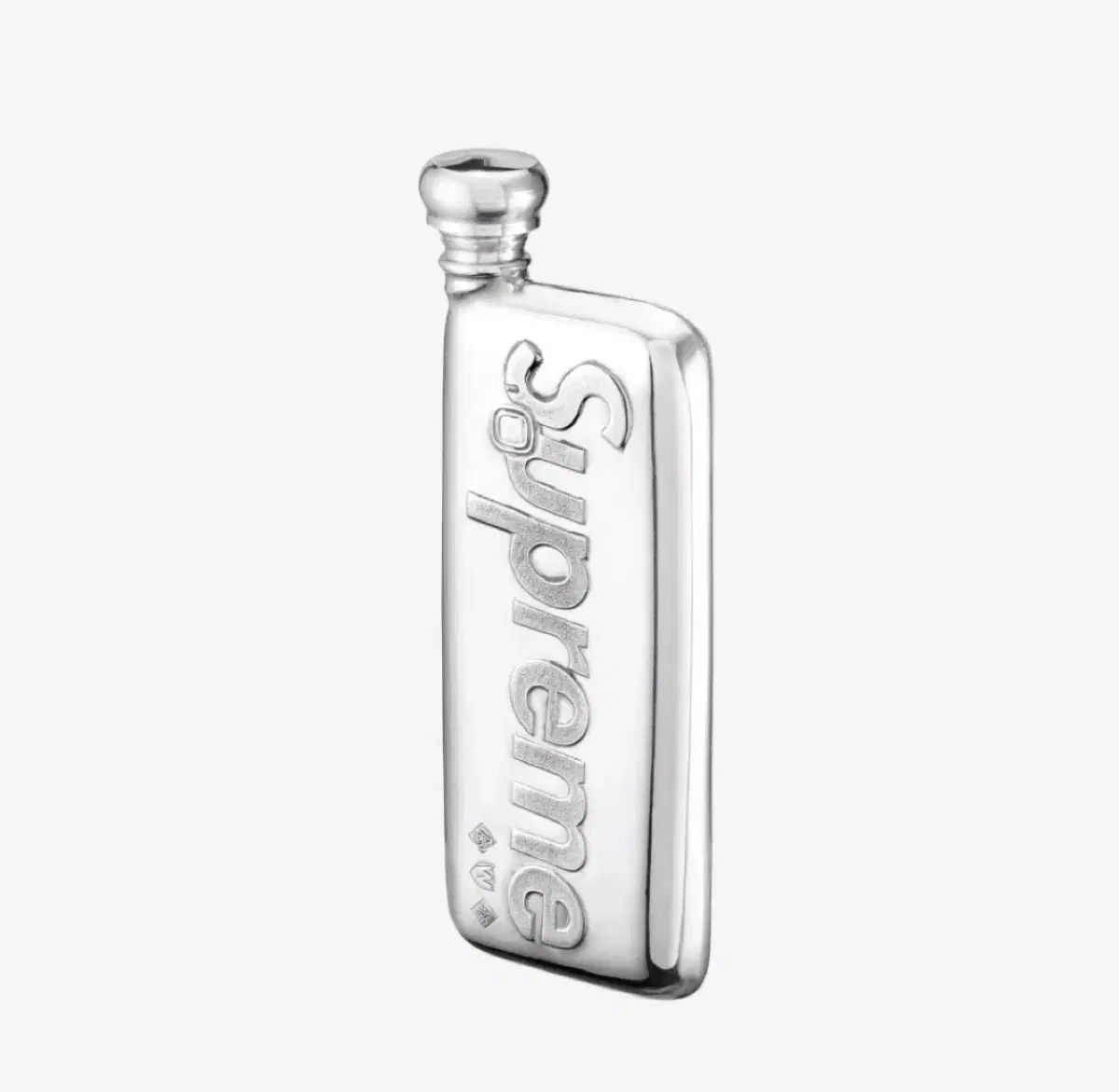Supreme シュプリーム バーナー 携帯 しろめ フラスコ シルバー ー 24SS