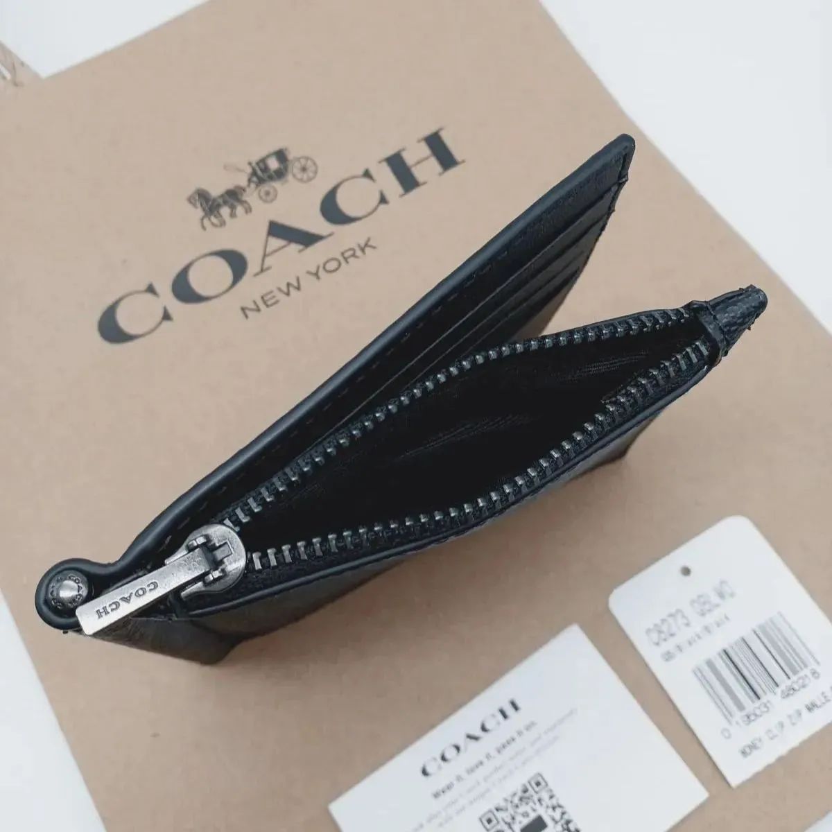 美品 トムフォード マネークリップ ネイビー レザー シルバー