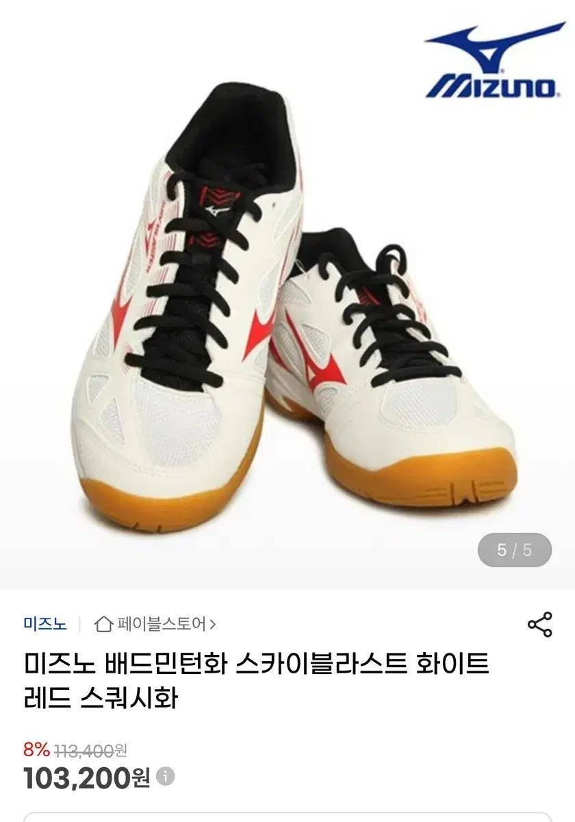 Mizuno ミズノ バドミントンシューズ