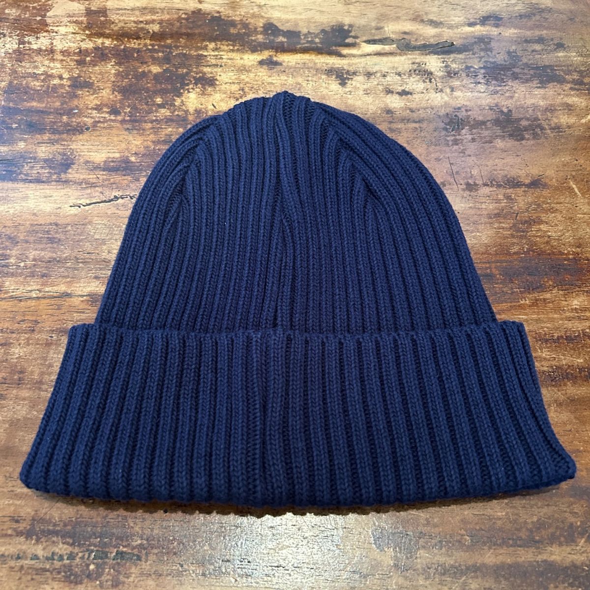 ネイビー24SS Supreme Overdyed Beanie ニット帽