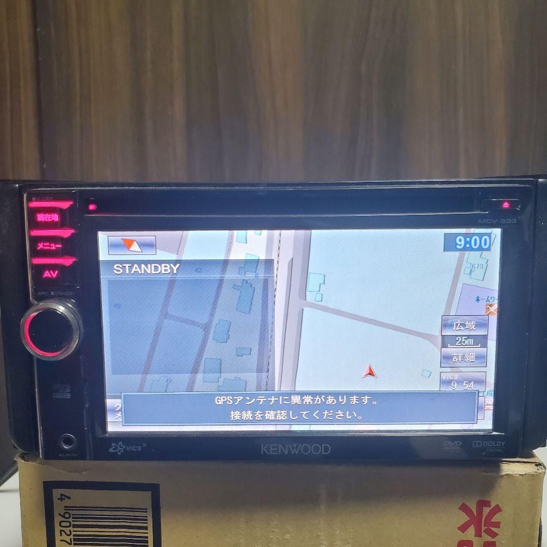 中古品 KENWOODナビMDV-333 カーナビ ケンウッド - メルカリ