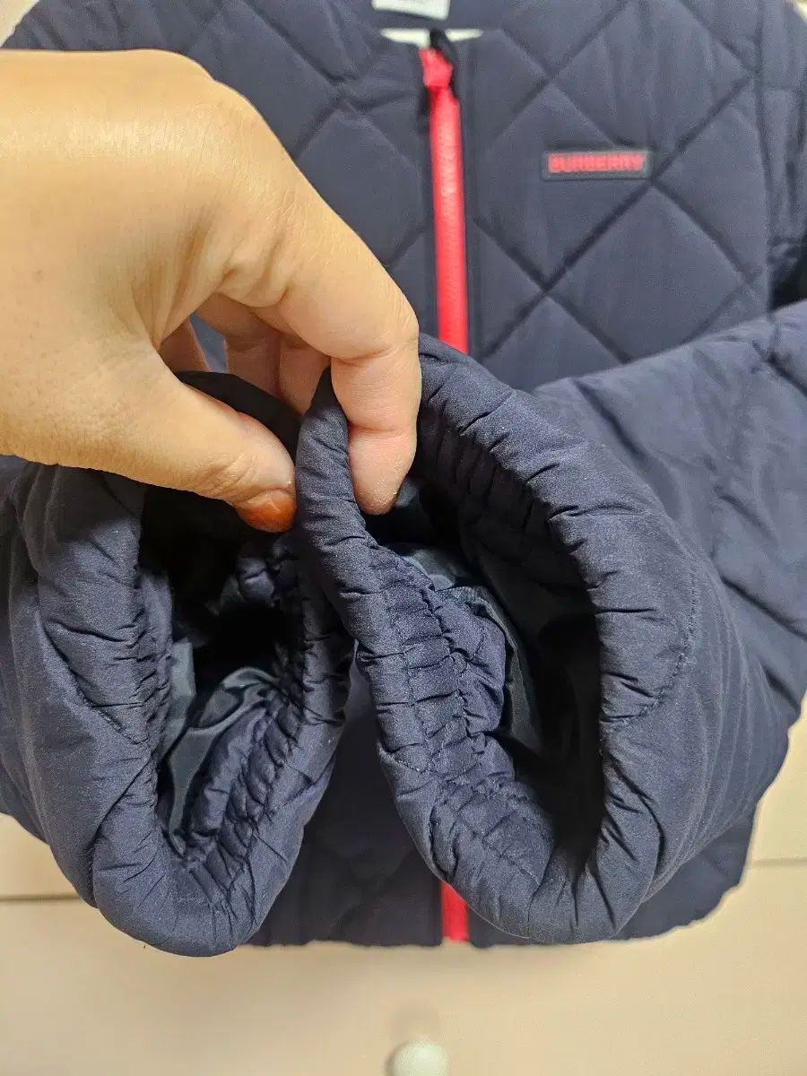  バーバリー ネイビー キルティング ジャケット 14 y その他 ジャケット ブルゾン