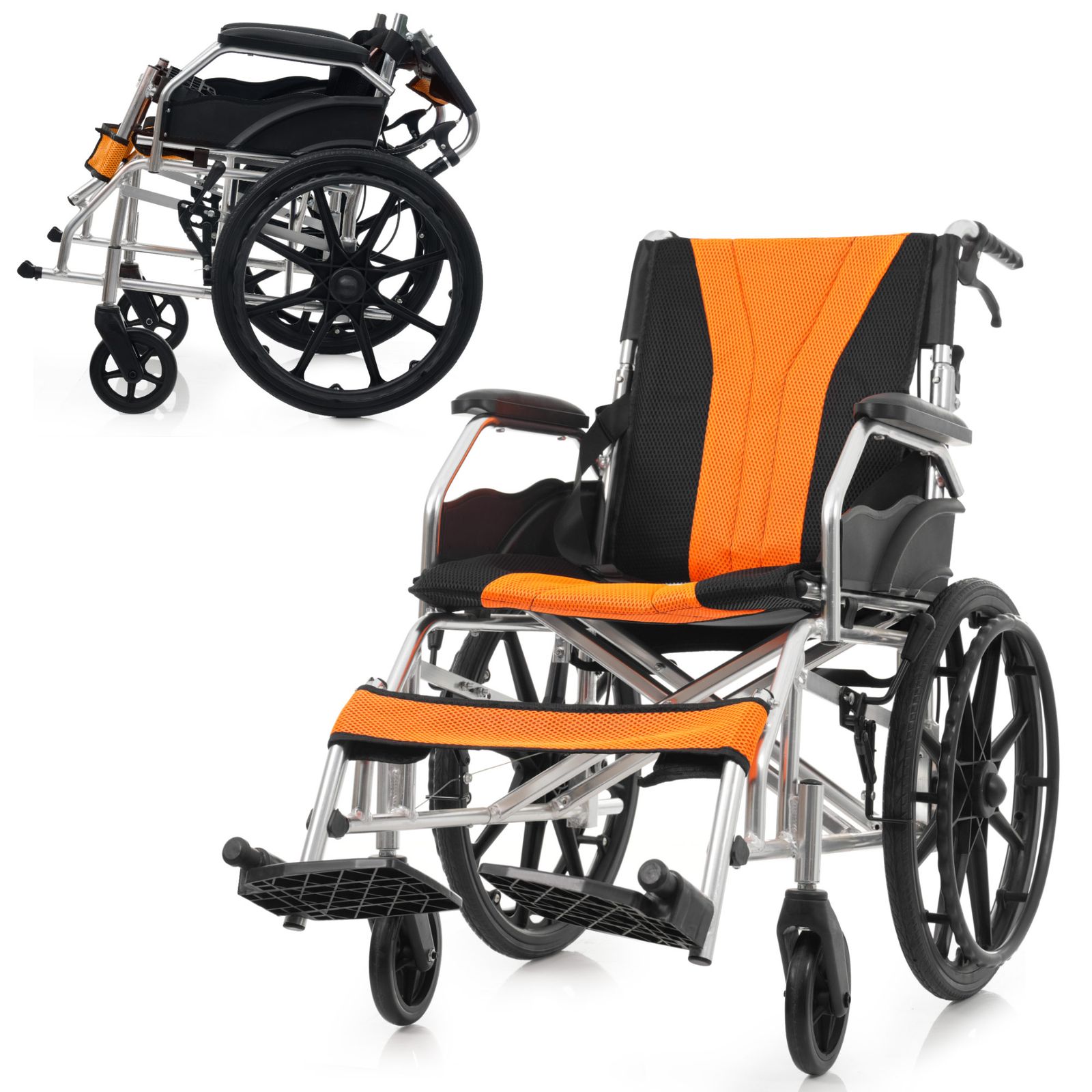 カドクラ　折りたたみ式　車椅子 足漕ぎ　自走　安全ベルト　メッシュ　軽量 カドクラ 折りたたみ式 車椅子 足漕ぎ 自走 安全ベルト メッシュ 軽量