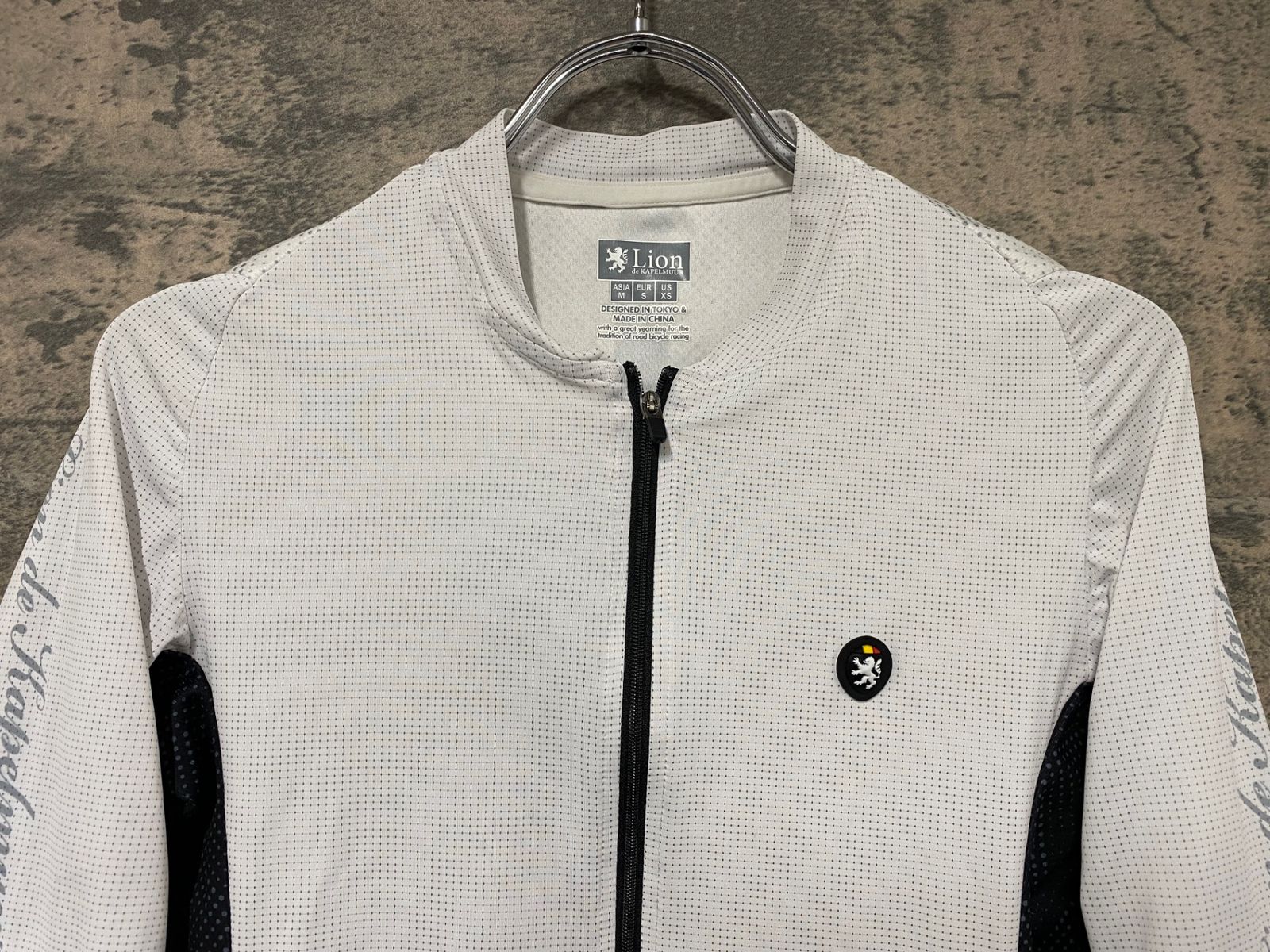 超美品☆ リオンドカペルミュール サイクルジャージ ジャケット 長袖 裏起毛 S KAPELMUUR（カペルミュール） バイシクル サイクルジャージ/ジャケット