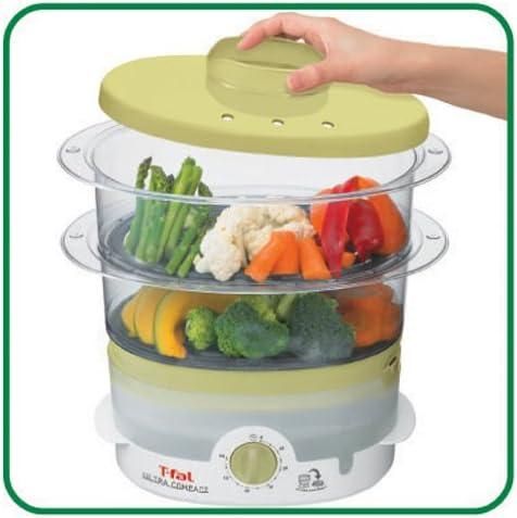 未使用 電気蒸し器 T-fal スチームクッカー ウルトラコンパクト 