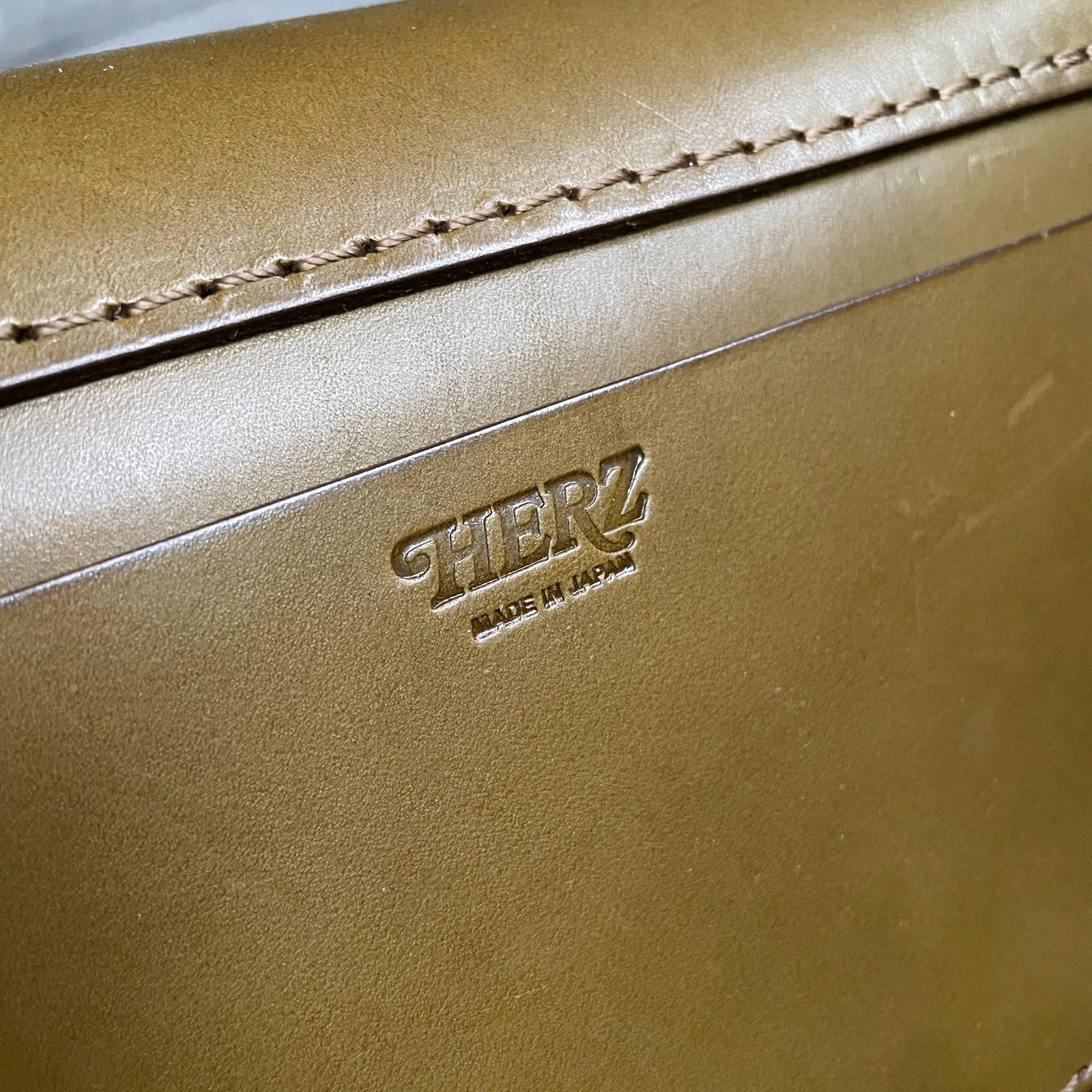 HERZ ライトハンドバッグ レザー ヘルツ 2WAY ショルダーバッグ 