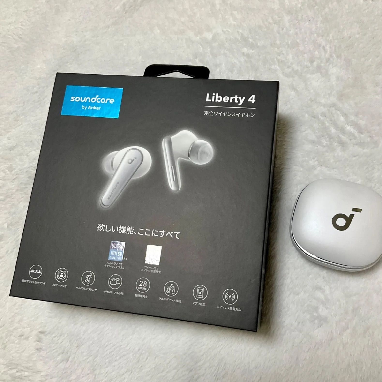 Anker Soundcore Liberty 4 完全ワイヤレスイヤホン - メルカリ