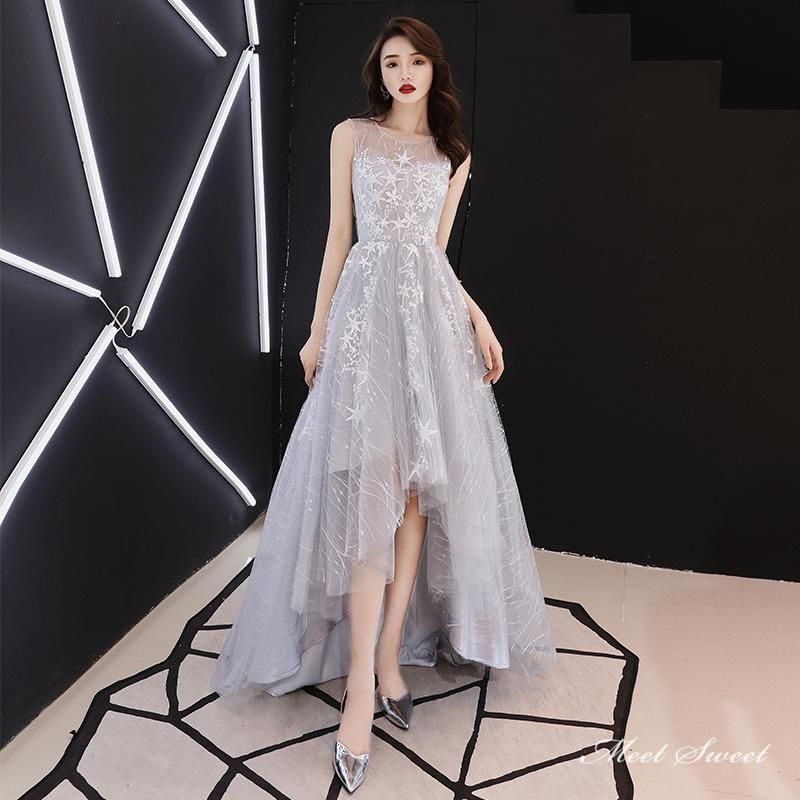 ロングドレス フィッシュテールドレス