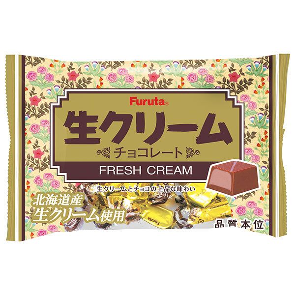 フルタ製菓 生クリームチョコ 124g×18袋入× 2ケース ｜ お菓子 おやつ チョコ チョコレート 生クリームチョコレート 北海道産 クリーム
