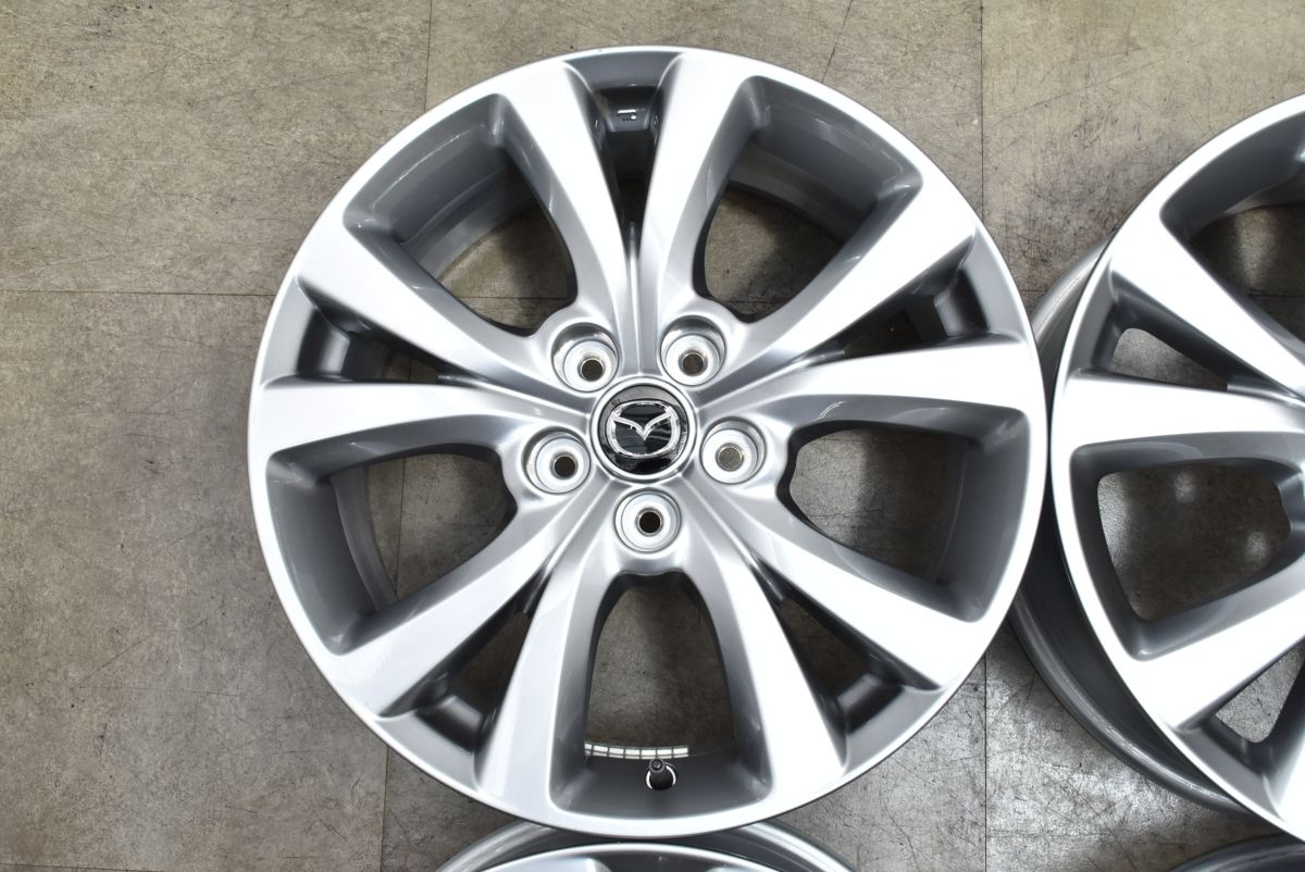 【極！】 スタッドレス用等に マツダ CX-30 純正 18in 7J 45 PCD114.3 4本セット CX-3 CX-5 CX-8 アクセラ MAZDA3 プレマシー 流用 ファイナルセール開催中！