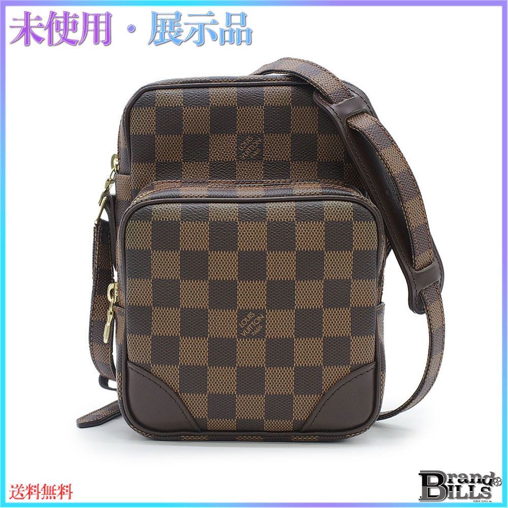 ルイ ヴィトン アマゾン ショルダーバッグ N48074 ダミエ ブラウン  