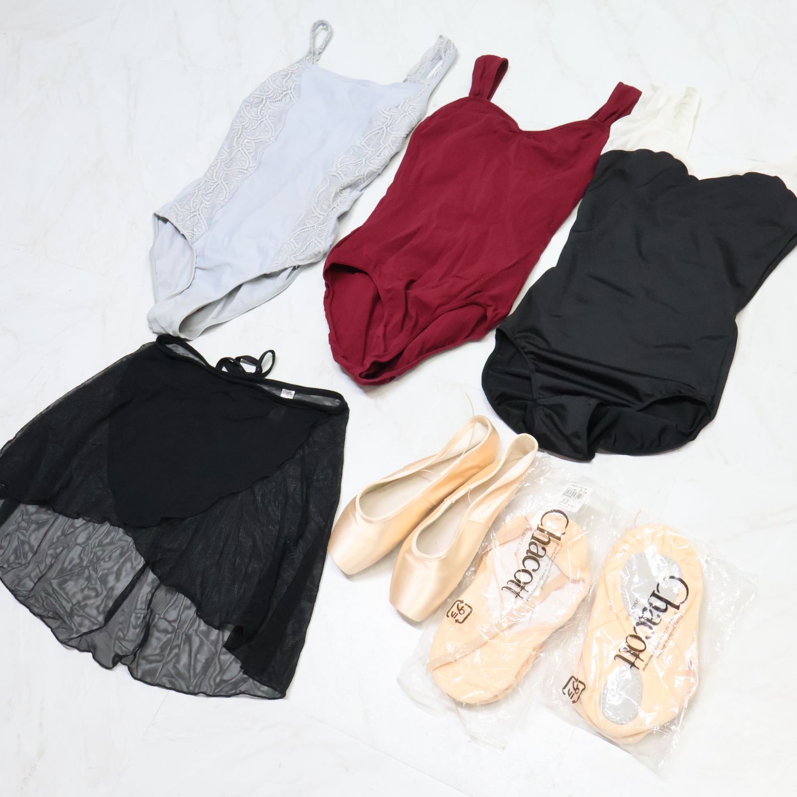 【美品 バレエ衣装 まとめ売り】全2点セット Chacott シルビア 美品 バレエ衣装 まとめ売り】全2点セット Chacott シルビア