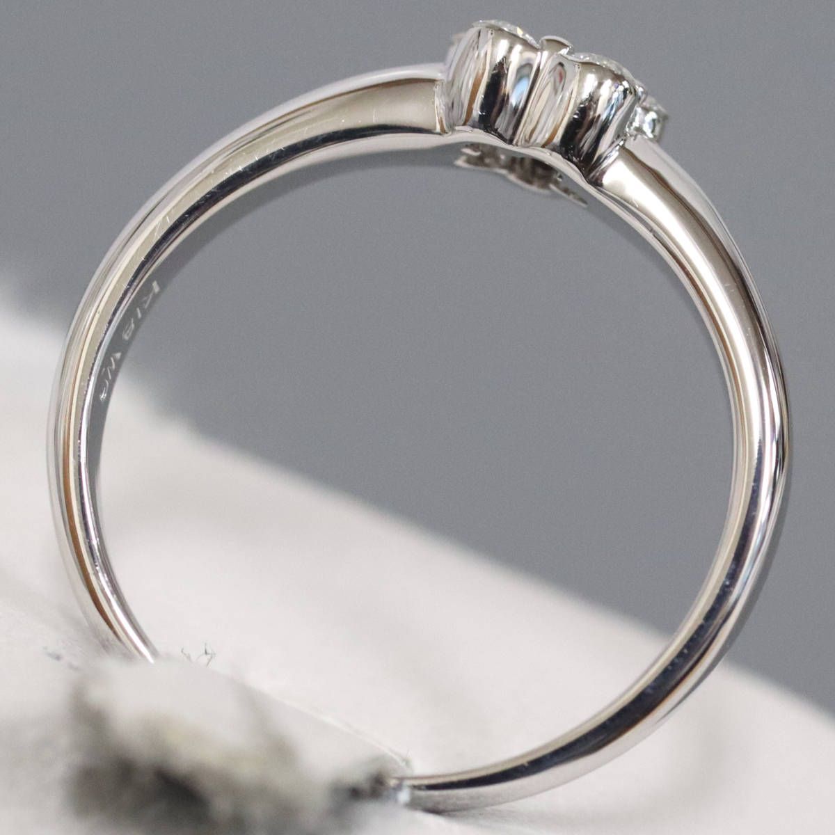 11 ファッション ポンテヴェキオ ピンクダイヤモンド フラワーリング