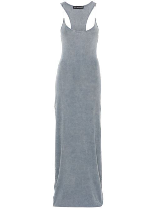 y project インビジブル・ストラップ・コットン・ロングドレス Y/プロジェクト インビジブル・ストラップ・コットン・ロングドレス