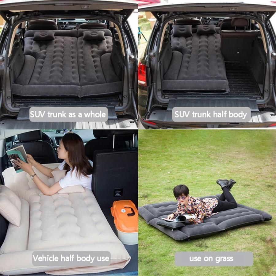 CX-30 CX-9空気ポンプと2つの枕で持ち運びと掃除が簡単なフ