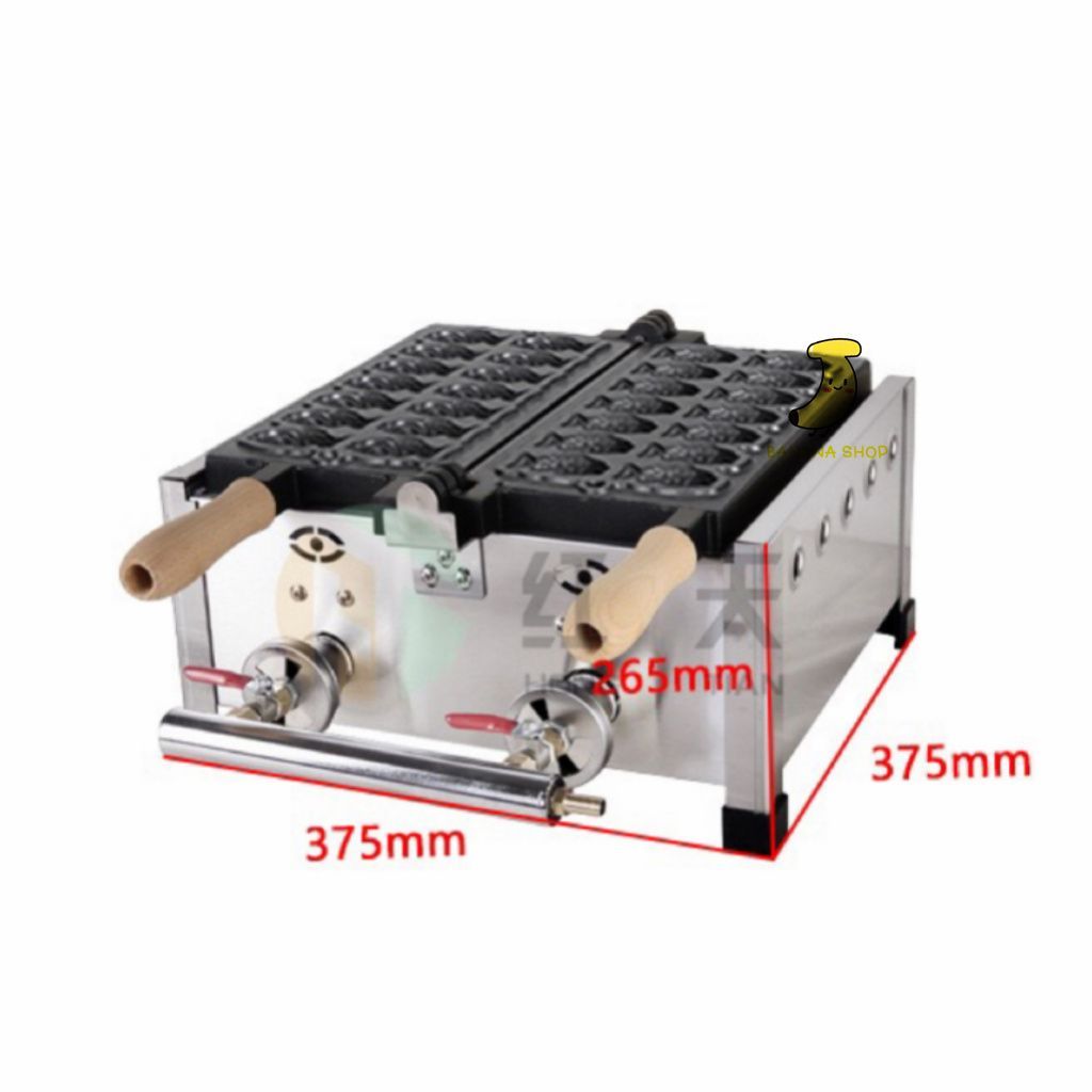 新品・未使用 12匹ミニたい焼きの焼き板 蜜元ガス式饅頭