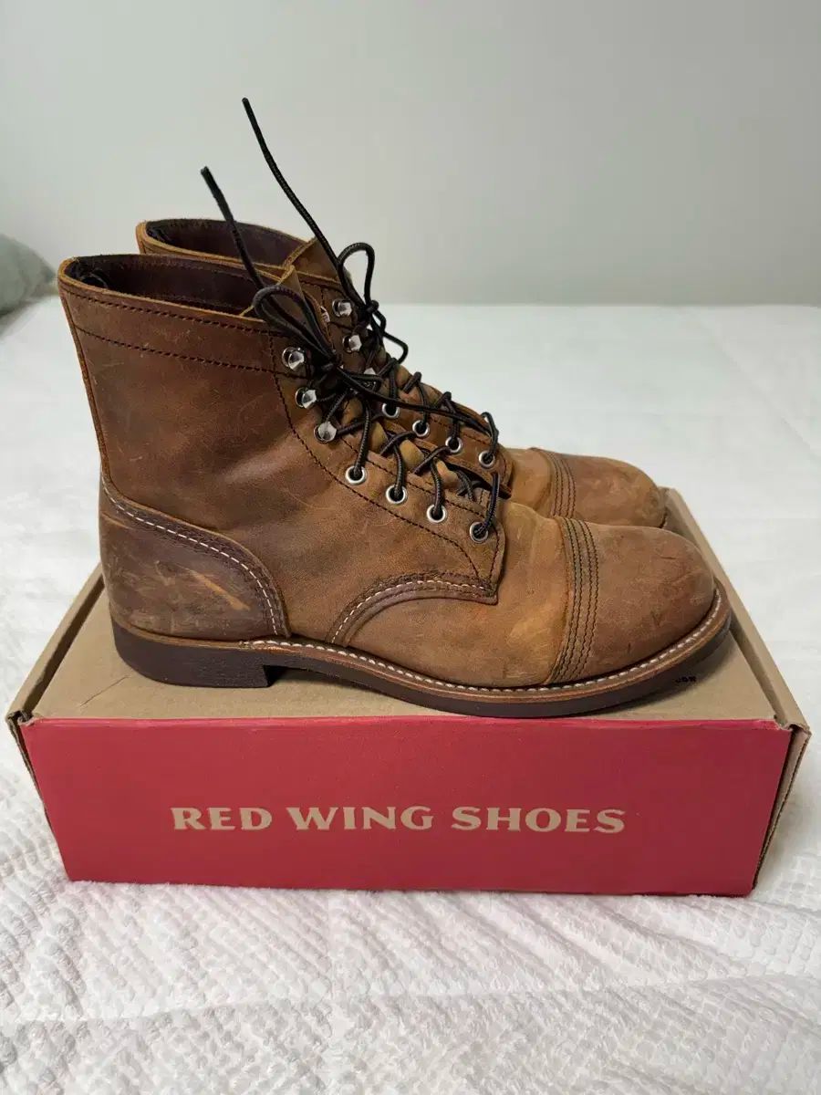  RED WING レッドウィング アイアンレンジャー Iron Ranger 8085 9 D カッパーラフアンドラフ その他 ブーツ 革靴