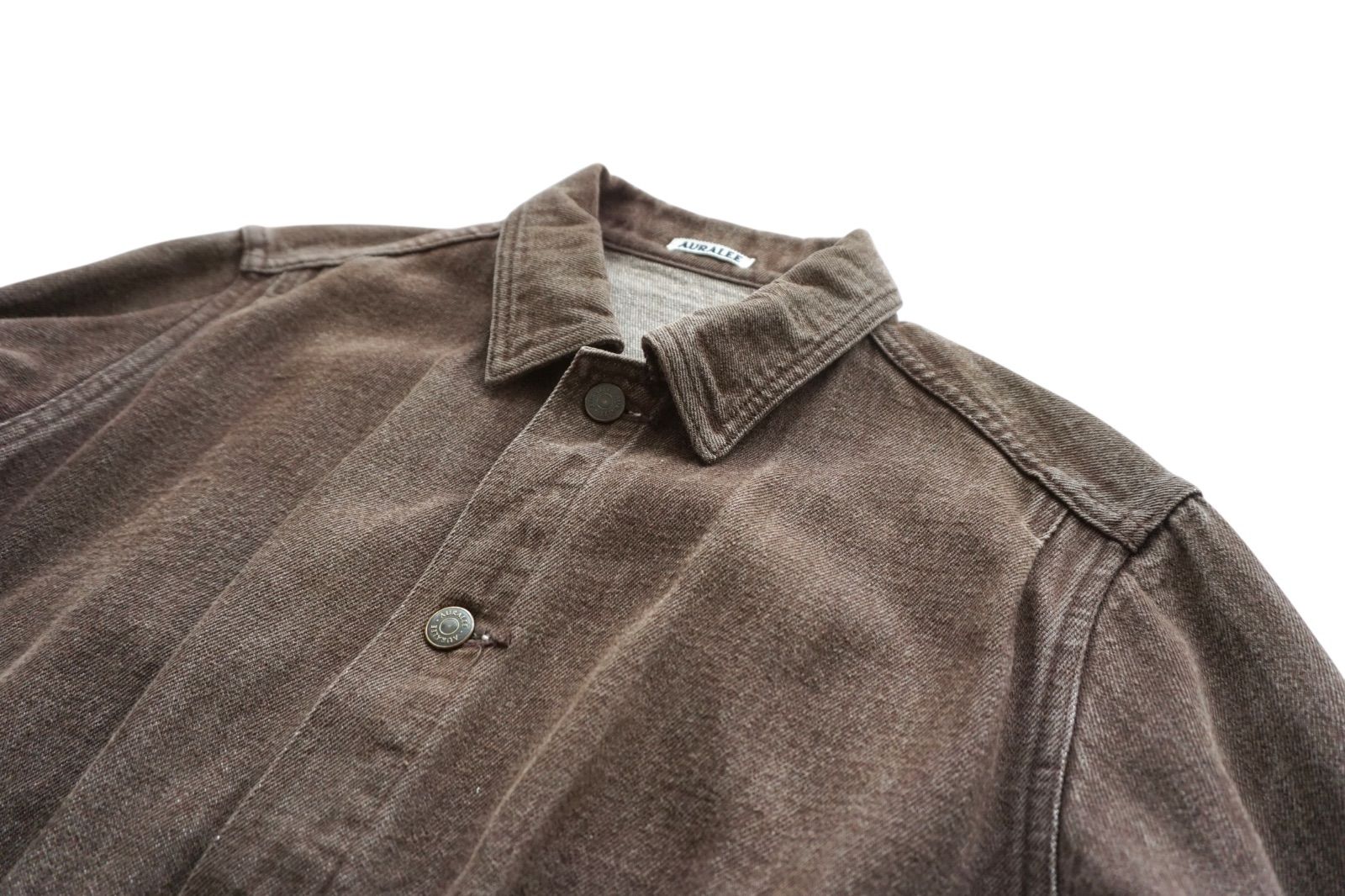 BLOUZON ハードツィストデニムブルゾン