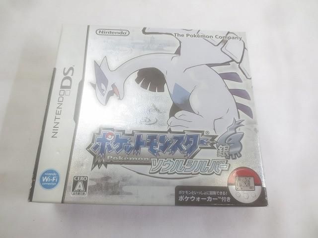 品 ゲーム ニンテンドーDS ソフト ポケットモンスター ソウルシルバー ポケウォーカー付き