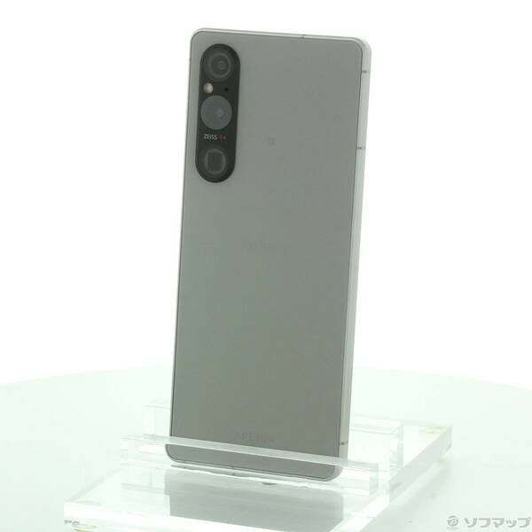 〔中古品〕Xperia 1 V 512GB プラチナシルバー XQ-DQ44-S3JPCX0 SIMフリー【258】