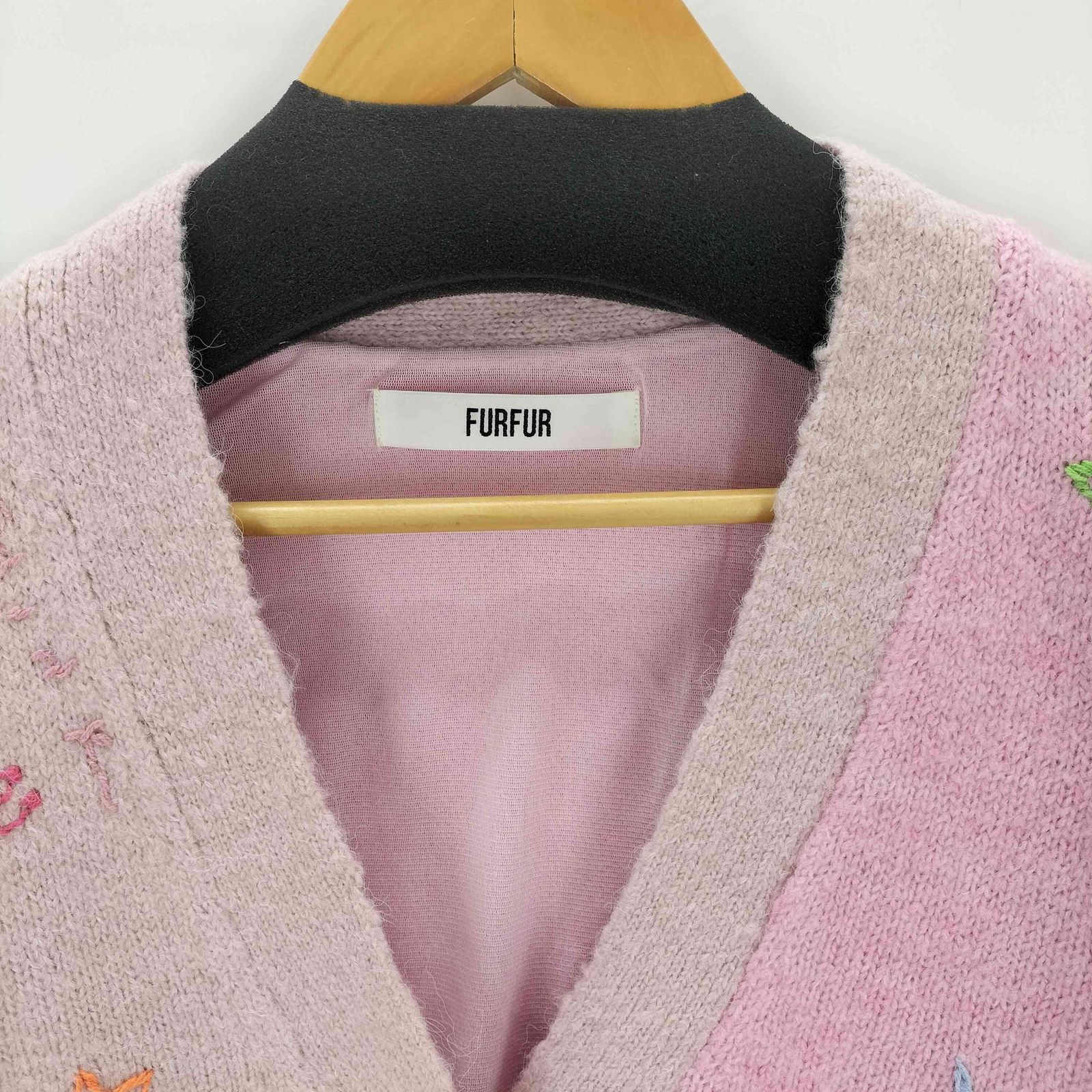 furfur タトゥーモチーフカーディガン