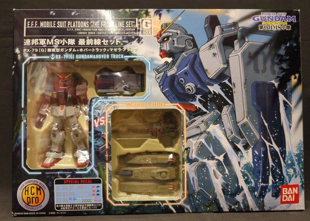 バンダイ HCM Pro G-BOX 機動戦士ガンダム第08MS小隊 連邦軍MS