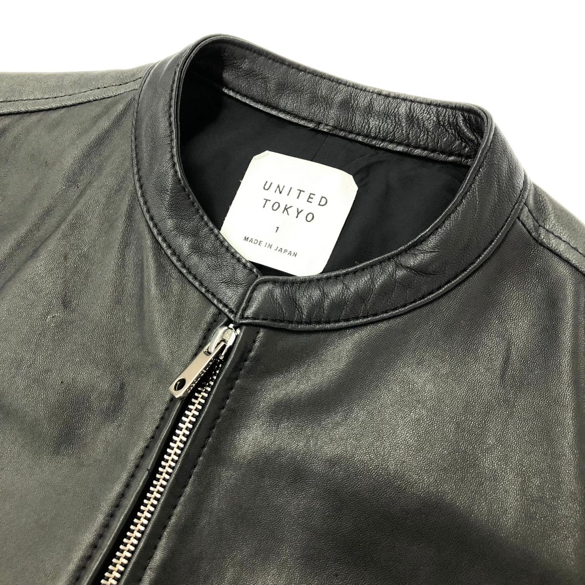 UNITED TOKYO ユナイテッドトウキョウ シングルライダース レザー