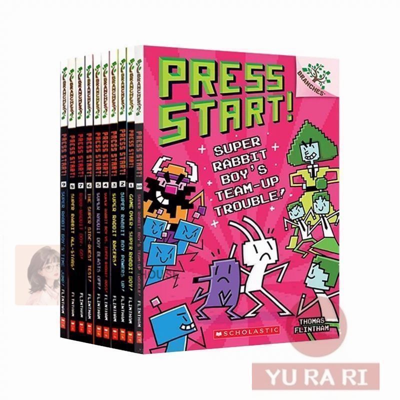 【新品未使用】英語絵本 Press Start Game Book 14冊 音源付き　新品　洋書#602