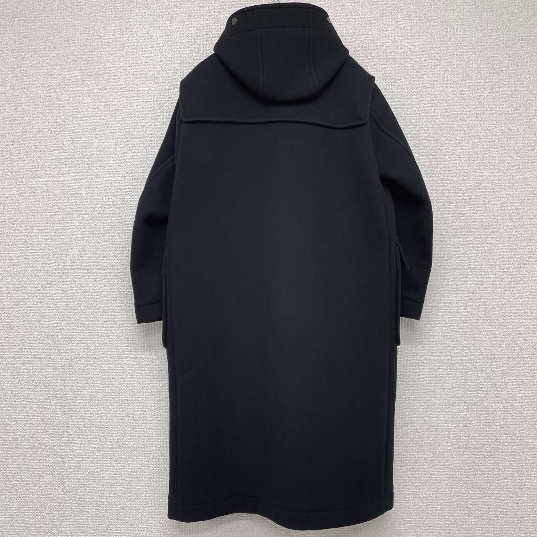 YLEVE イレーヴ ダッフルコート ロング 黒 ブラック ウール サイズ0