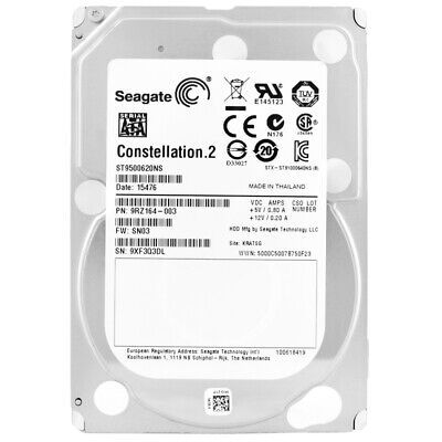 Hard Drive Seagate 500Gb ST9500620NS 64MB 7200RPM SATA III 2，5 