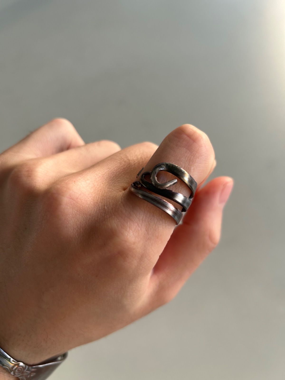 人気海外ブランドアイテム｜ファッション通販 フォークバングル フォークリング セット スプーンリング アクセサリー