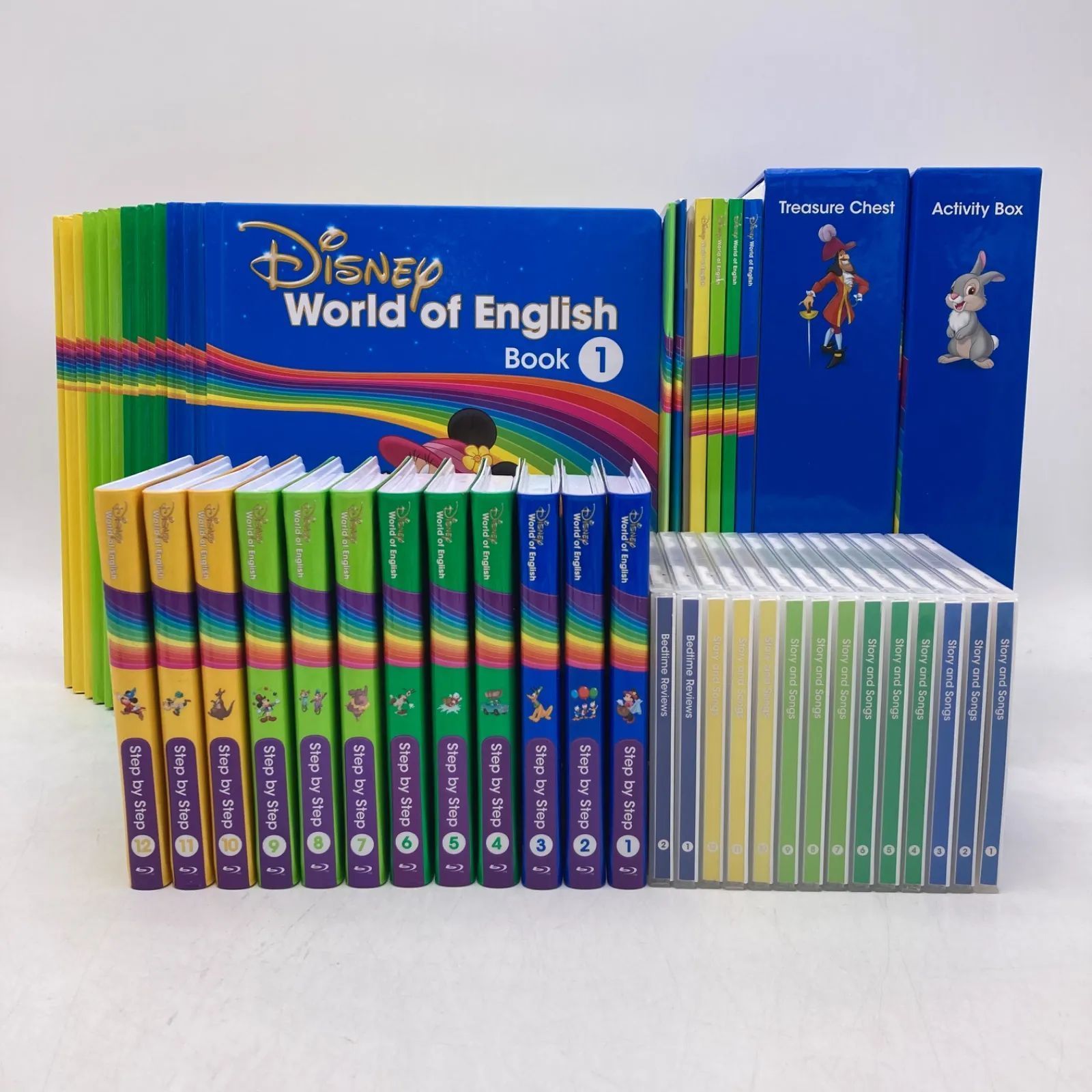 最新版】メインプログラム ブルーレイ 絵本 CD ディズニー英語システム