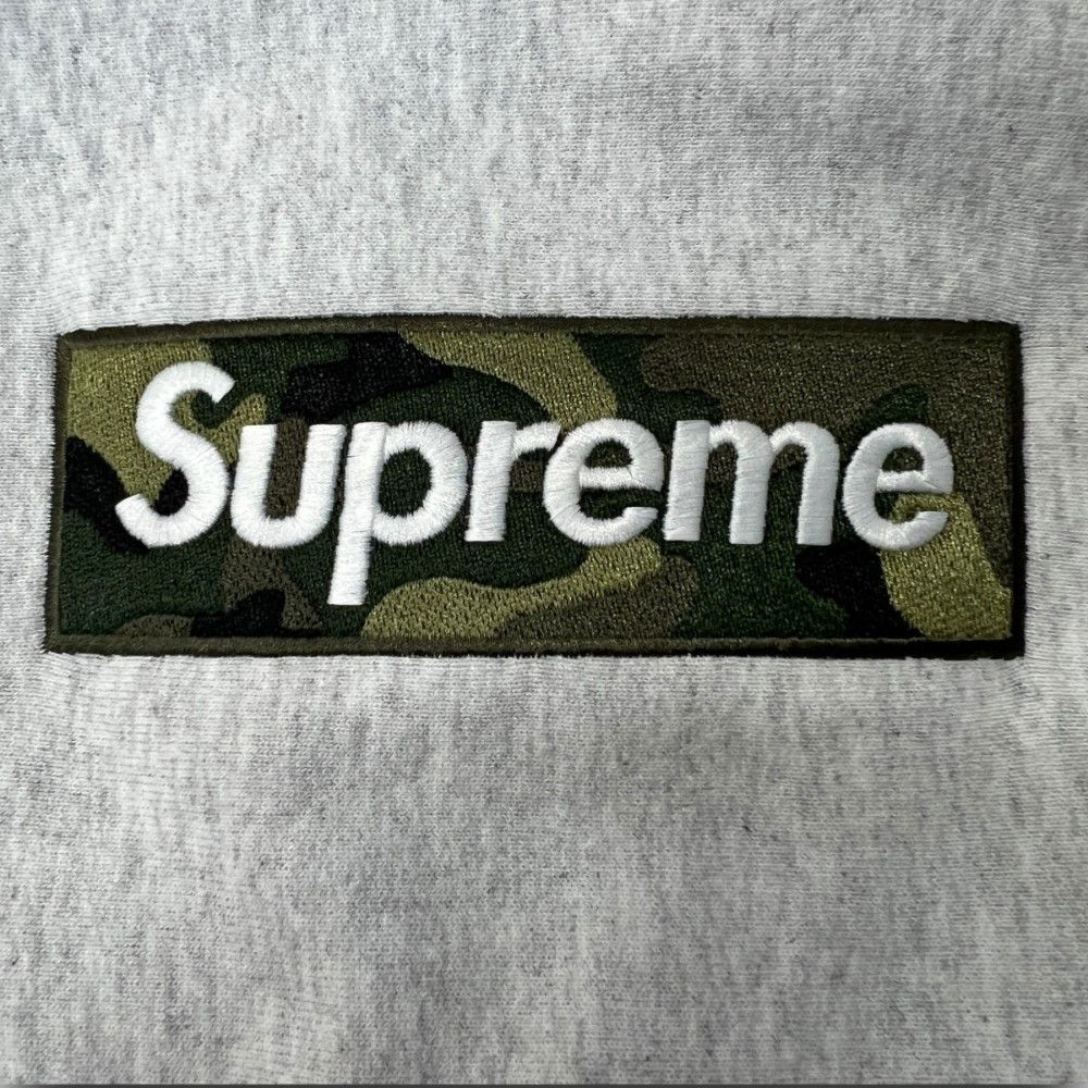 SUPREME 23AW Box Logo Hooded Sweatshirt Lサイズ グレー - メルカリ