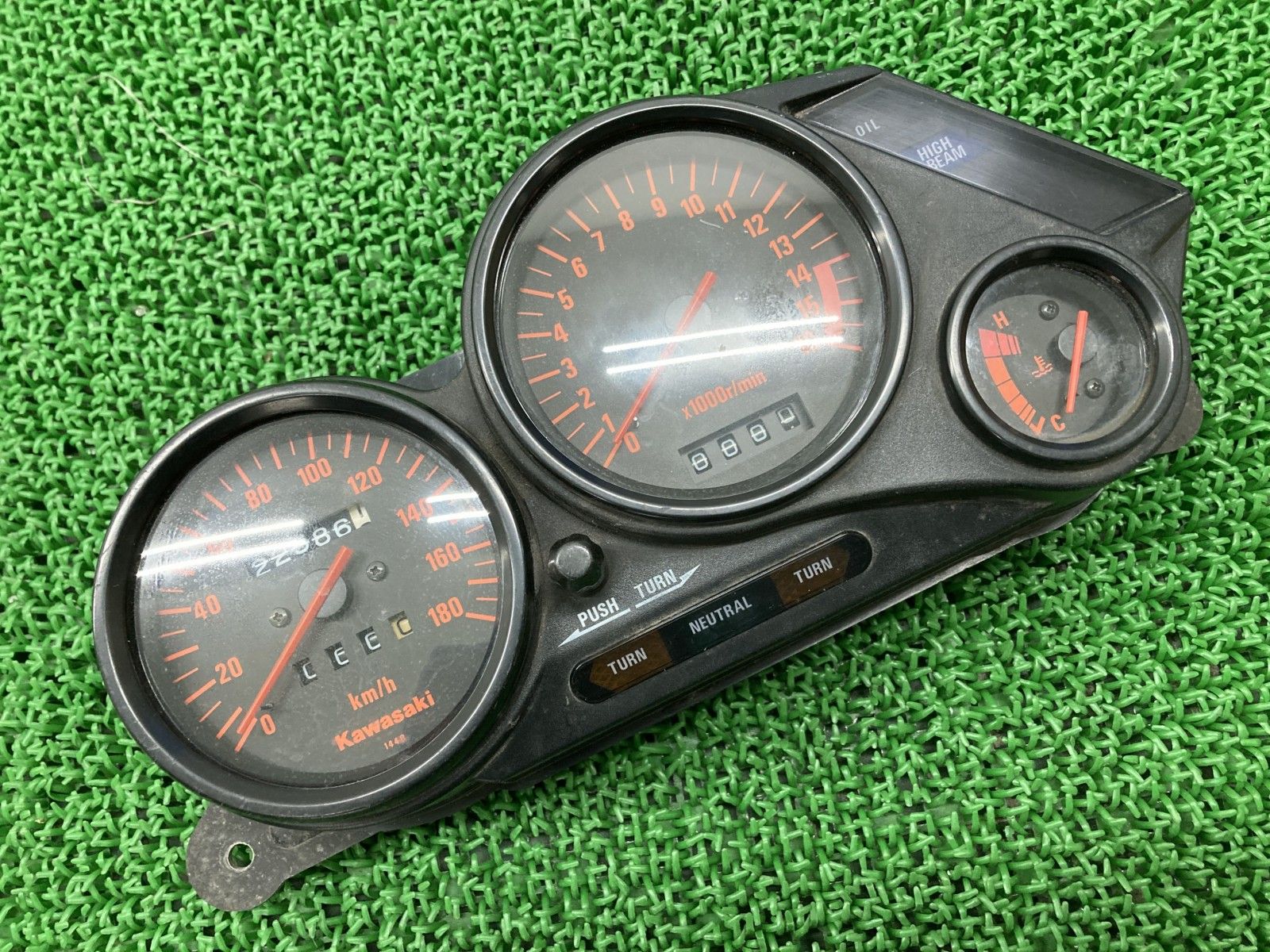 ZZ-R250 メーター 1448 カワサキ 純正 バイク 部品 EX250H ZZ-R400K