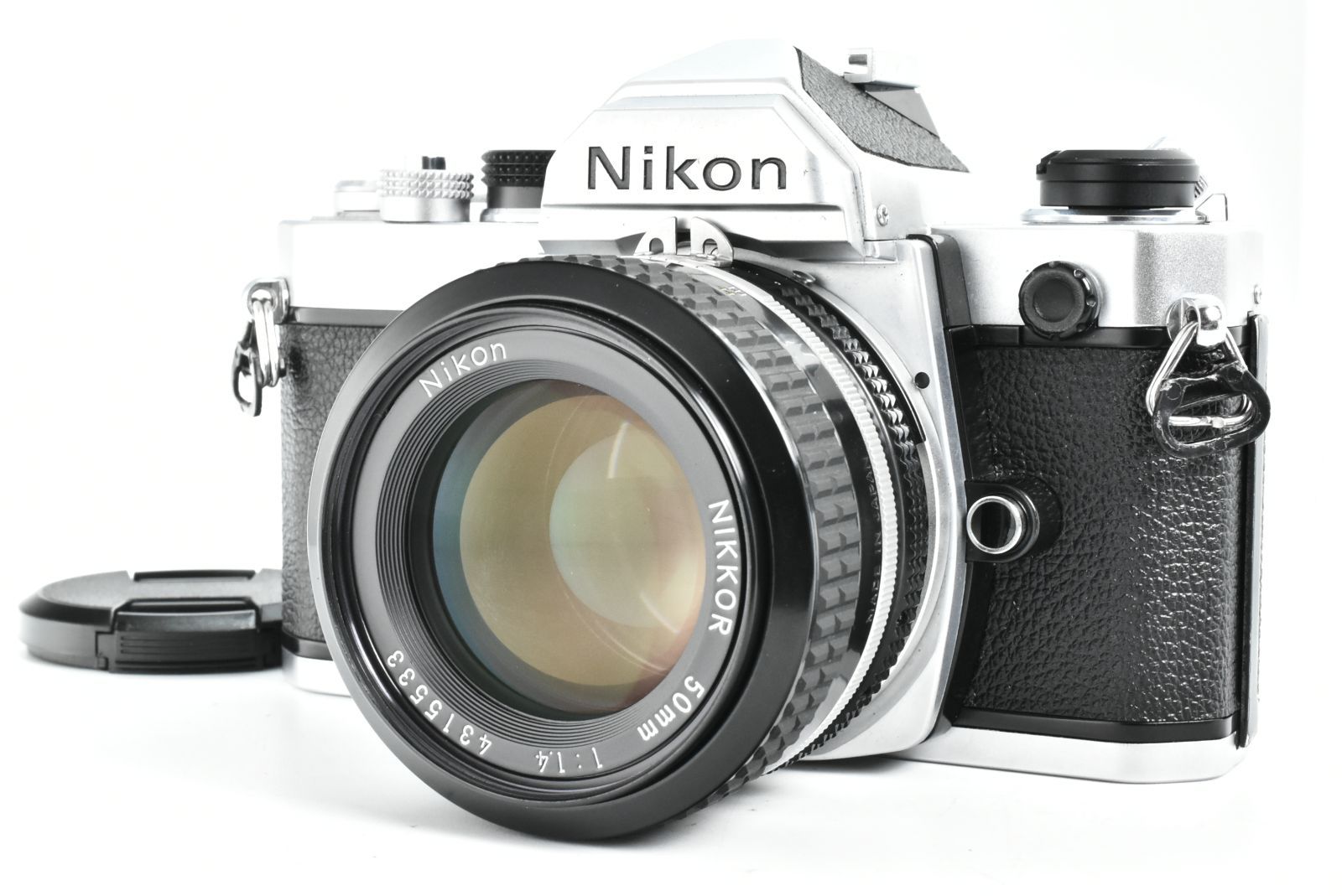 Nikon FM Silver Ai Nikkor 50mm f 1.4 Lens Camera ニコン フィルム一眼レフカメラ シルバー EF-TN-JP1530