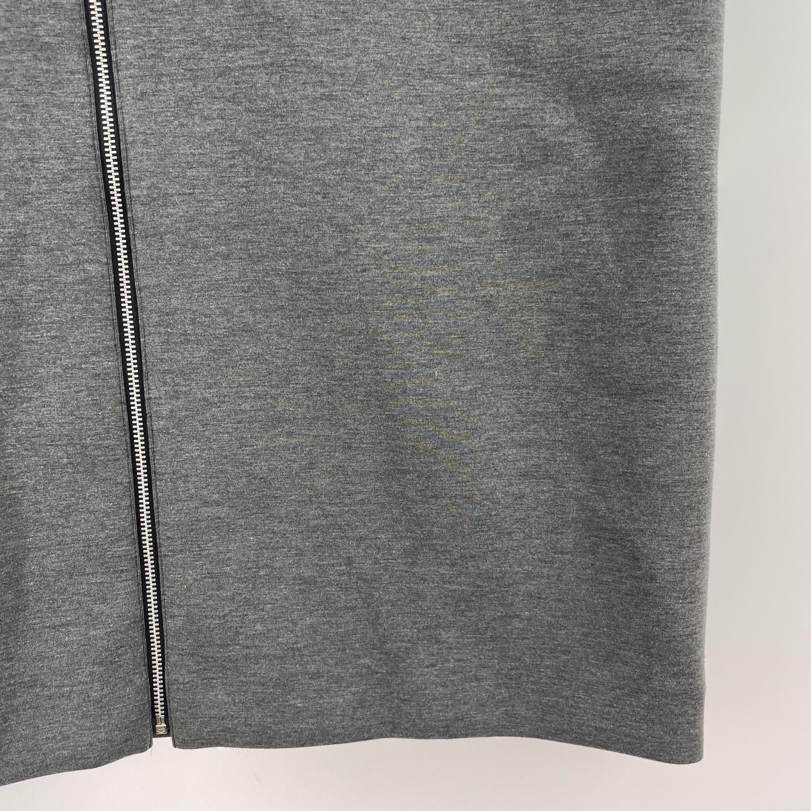 SOEJU ソージュ2WAYコクーンジップワンピースチャコールS