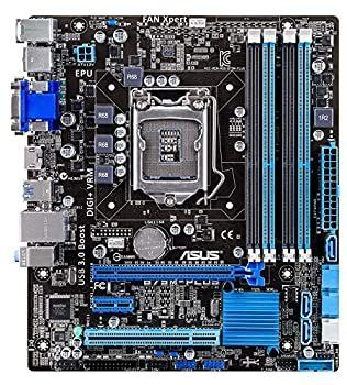 【中古】(非常に良い)ASUS Intel B75 搭載 マザーボード LGA1155対応 B75M-PLUS HDMI / DVI-D / D-Sub15ピン 【 microATX 】