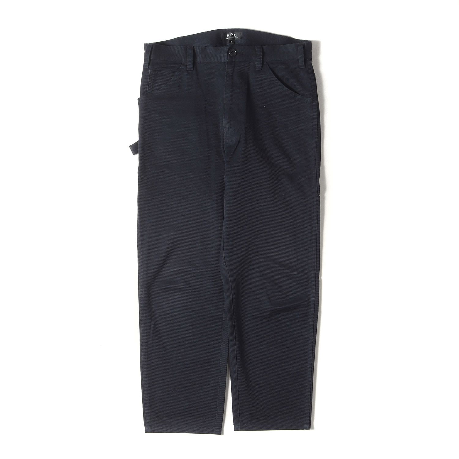 A.P.C. アーペーセー パンツ サイズ:S / ツイル ワーク ペインター パンツ / ネイビー 紺 / ボトムス ズボン【メンズ】